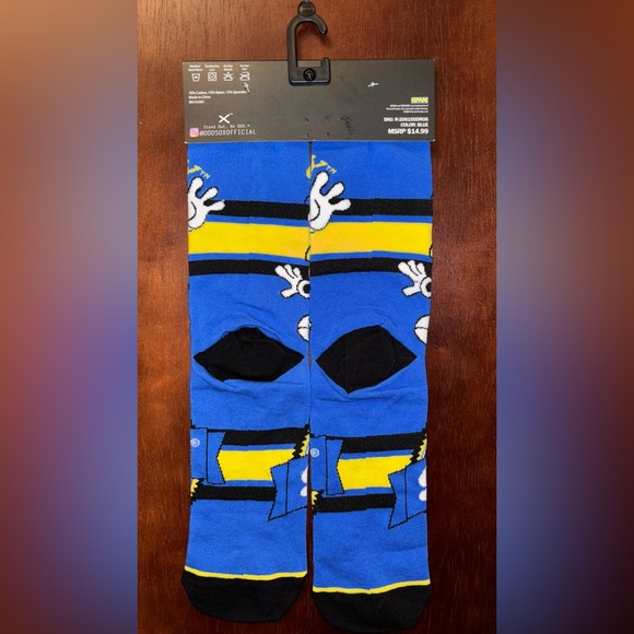 SPAM ODD SOX NOVELTY CREW SOCKS NWT MEN’S SHOE SIZE 6-13 - Picture 2 of 2